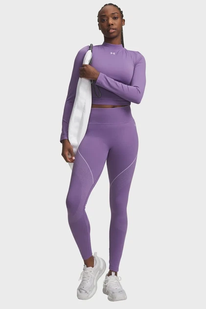 Женские фиолетовые тайтсы UA Vanish Seamless Legging Under Armour M 6000646-520 - Фото 2 Женские фиолетовые тайтсы UA Vanish Seamless Legging Under Armour M 6000646-520 - изображение 2