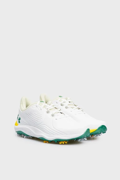 Чоловічі білі кросівки Men's UA Drive Pro LE Golf Shoes Under Armour 41 3027089-100 - Фото 3 Чоловічі білі кросівки Men's UA Drive Pro LE Golf Shoes Under Armour 41 3027089-100 - изображение 3