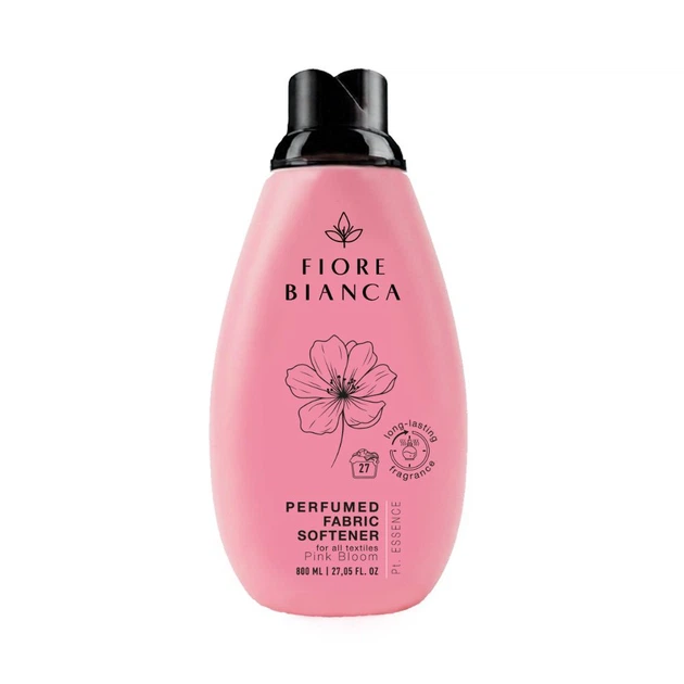 Кондиціонер-пом'якшувач для тканин Fiore Bianca Pink Bloom парфумований 800 мл