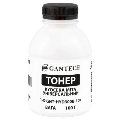 Тонер Kyocera Mita universal bottle, 100g Gantech (TSM-HYD300B-100) - Фото 1 Тонер Kyocera Mita universal bottle, 100g Gantech (TSM-HYD300B-100) - изображение 1