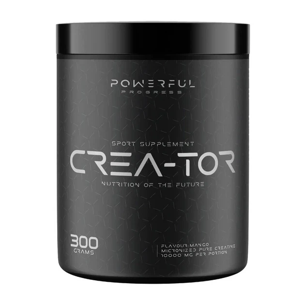 Креатин Powerful Progress Crea-Tor 300 г зі смаком манго - Фото 1 Креатин Powerful Progress Crea-Tor 300 г зі смаком манго - зображення 1