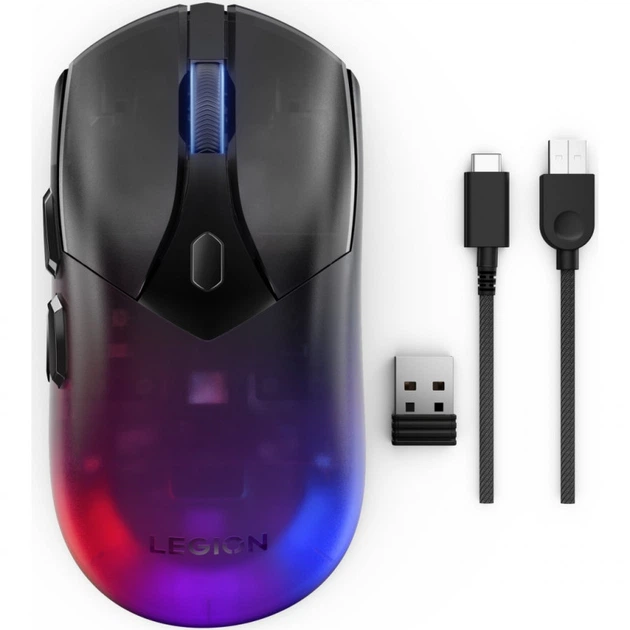 Мышка Lenovo Legion M410 RGB Wireless Black (GY51P83012) - изображение 12