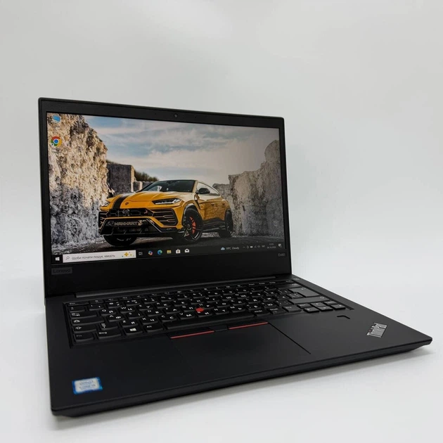 Ноутбук Lenovo ThinkPad E480 / 14" (1920x1080) IPS / Intel Core i5-8250U (4 (8) ядра по 1.6 - 3.4 GHz) / 8 GB DDR4 / 256 GB SSD M.2 / Intel UHD Graphics 620 / WebCam б/у + Подарок Мышка и коврик - изображение 3