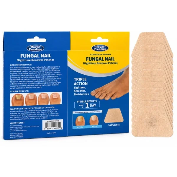 Пластир проти грибка нігтів Royal Prestige Fungal Nail набір 16 шт - Фото 1 Пластир проти грибка нігтів Royal Prestige Fungal Nail набір 16 шт - зображення 1