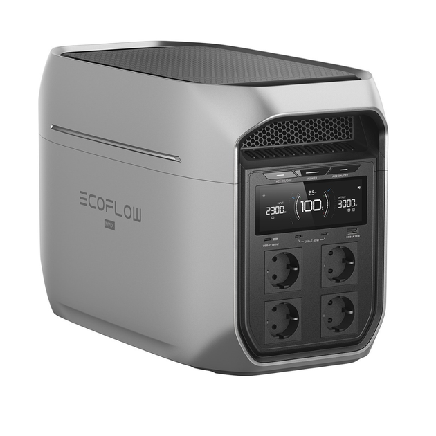 Зарядна станція EcoFlow DELTA 3 Max Plus / 3000 Вт / 2048 Вт·год / LiFePO4 / ДБЖ - Фото 3 Зарядна станція EcoFlow DELTA 3 Max Plus / 3000 Вт / 2048 Вт·год / LiFePO4 / ДБЖ - зображення 3