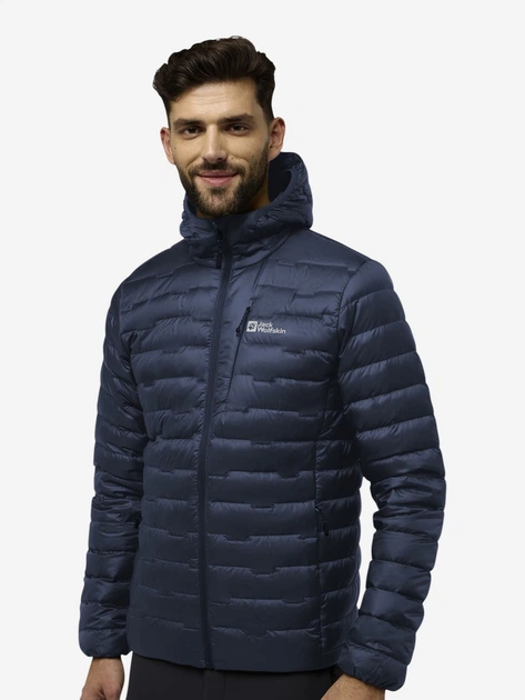 Пуховик короткий мужской Jack Wolfskin Passamani Down Hoody M Rds A61831_C0412 L Синий (4064886586481) - Фото 1 Пуховик короткий мужской Jack Wolfskin Passamani Down Hoody M Rds A61831_C0412 L Синий (4064886586481) - изображение 1
