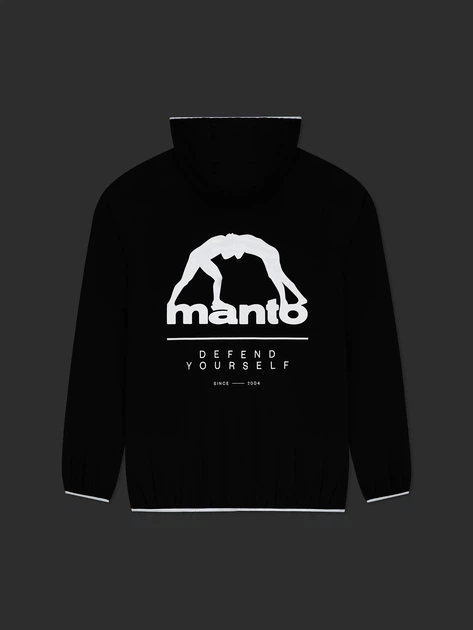 Куртка MANTO windbreaker jacket DEFEND black S - Фото 2 Куртка MANTO windbreaker jacket DEFEND black S - изображение 2