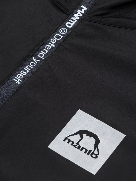 Куртка MANTO windbreaker jacket DEFEND black S - Фото 7 Куртка MANTO windbreaker jacket DEFEND black S - изображение 7