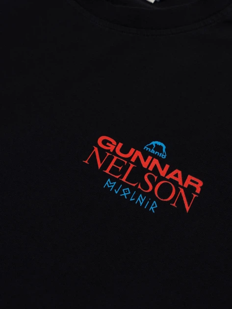 Футболка MANTO t-shirt GUNNAR black XL - Фото 5 Футболка MANTO t-shirt GUNNAR black XL - зображення 5