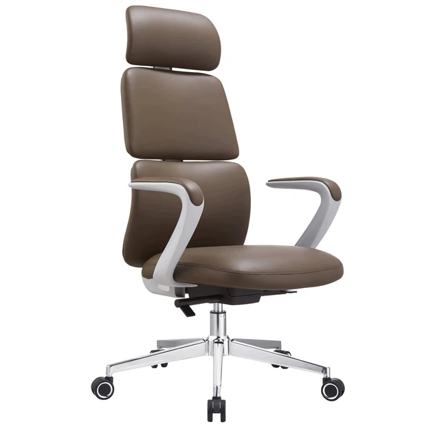 Офісне крісло OfficePro Delicate OC690BR Brown PVC (OC690BR) - Фото 2 Офісне крісло OfficePro Delicate OC690BR Brown PVC (OC690BR) - зображення 2
