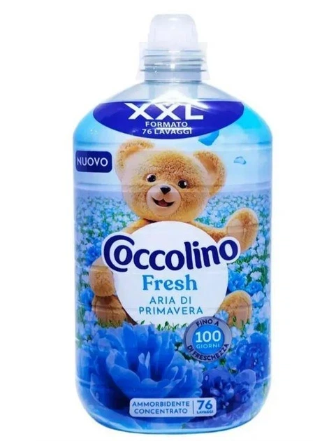 Концентрований кондиціонер для білизни Coccolino Primavera 76 прань 1,75 л