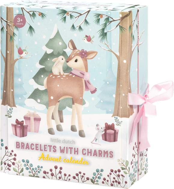 Kalendarz adwentowy Little Dutch 126664 Christmas Advent Calendar Bracelets (8714274126664) - Zdjęcie 2 Kalendarz adwentowy Little Dutch 126664 Christmas Advent Calendar Bracelets (8714274126664) - obraz 2