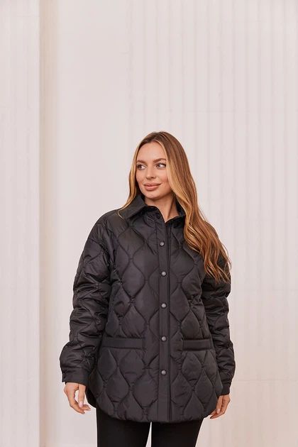 Куртка демисезонная для беременных трансформер oversize Alabama 4XL (54) Lullababe LB01AL136 черный - изображение 5