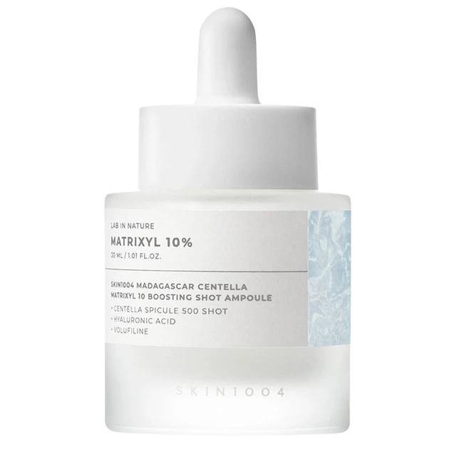 Пептидная омолаживающая ампула для лифтинга кожи SKIN1004 Madagascar Centella Matrixyl 10 Boosting Shot Ampoule 30 мл - Фото 1 Пептидная омолаживающая ампула для лифтинга кожи SKIN1004 Madagascar Centella Matrixyl 10 Boosting Shot Ampoule 30 мл - изображение 1