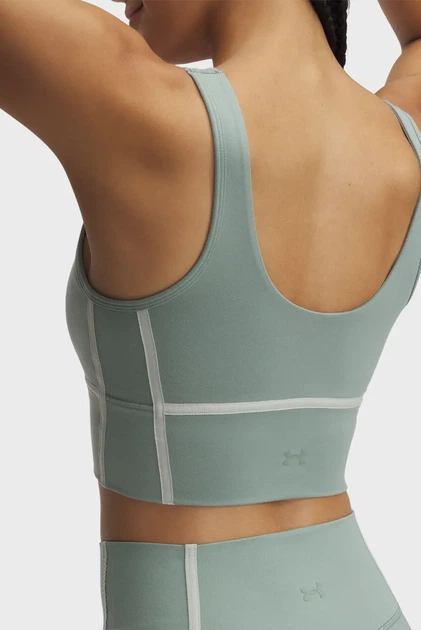 Жіночий м'ятний топ Meridian Piped Crop Tank Under Armour XS 6003529-348 - Фото 3 Жіночий м'ятний топ Meridian Piped Crop Tank Under Armour XS 6003529-348 - изображение 3