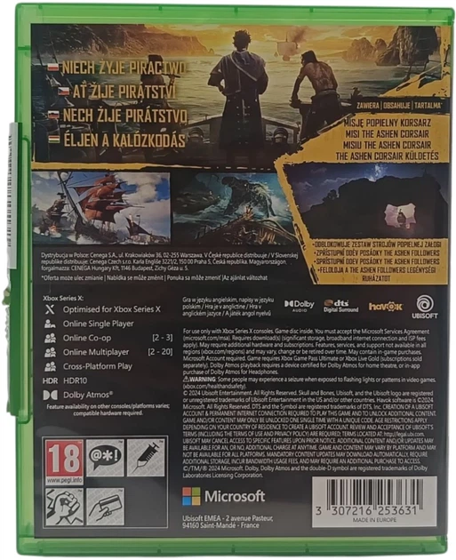 Игра Ubisoft для Xbox Series X Skull and Bones Limited Edition (3307216253631) - Фото 2 Игра Ubisoft для Xbox Series X Skull and Bones Limited Edition (3307216253631) - изображение 2