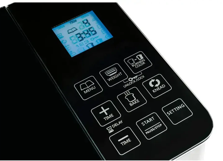 Автоматическая хлебопечка Mio Star Bread Maker 1000 600 Вт 22 режима 1000 г для хлеба кексов варенья теста безглютеновой выпечки таймер 13 часов антипригарная форма - изображение 10