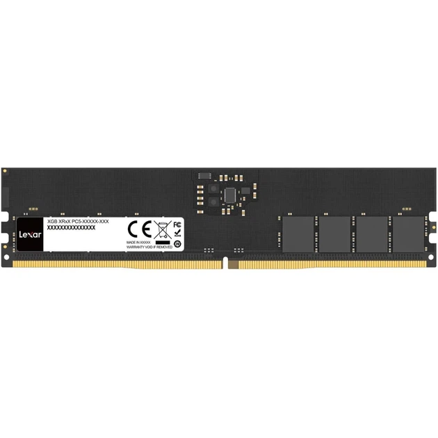 Модуль памяти DDR5 8GB/5600 Lexar (LD5U08G56C46ST-BGS) - Фото 1 Модуль памяти DDR5 8GB/5600 Lexar (LD5U08G56C46ST-BGS) - изображение 1