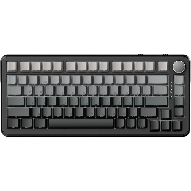 Клавіатура Ajazz AK820 Max Magnetic Switch RGB Gradient Black (AK820MAX-M-S-GG) - Фото 2 Клавіатура Ajazz AK820 Max Magnetic Switch RGB Gradient Black (AK820MAX-M-S-GG) - зображення 2