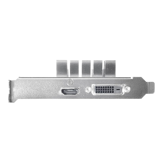 Відеокарта Asus NVIDIA GeForce GT 1030 Low Profile Silent 2GB GDDR5 6008 MHz 1506 MHz Blue (90YV0AT0-M0NA00) - зображення 4
