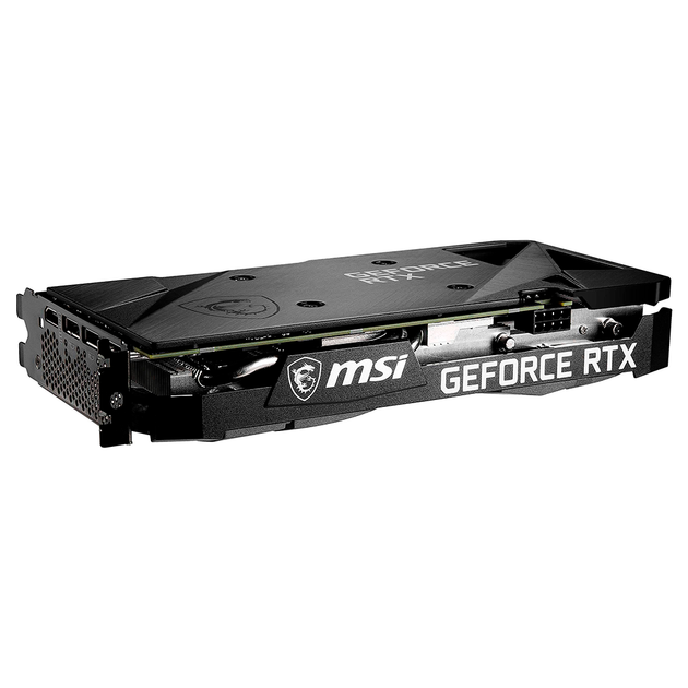 Відеокарта MSI NVIDIA GeForce RTX 3060 VENTUS 2X OC 12GB GDDR6 15000 MHz 1807 MHz Grey (90YV0LZ0-M0NA00) - зображення 6