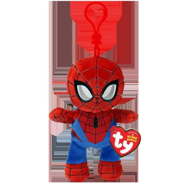 Детская мягконабивная игрушка TY Marvel «Человек-паук», 12 см, 34010 - Фото 1 Детская мягконабивная игрушка TY Marvel «Человек-паук», 12 см, 34010 - изображение 1