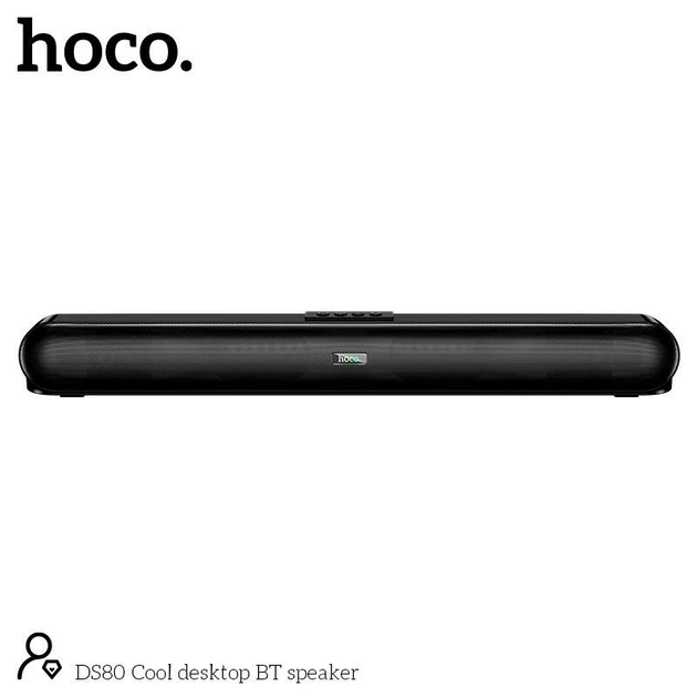 Компьютерная акустика колонка для пк и ноутбука Саундбар Hoco DS80 |BT5.4, USB/TF/AUX/FM/TWS, 10W, 4h| - изображение 7