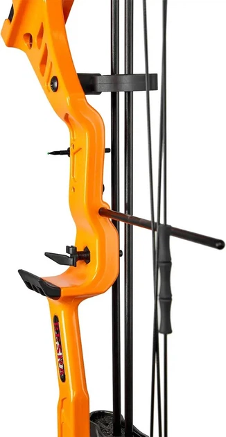 Лук блочний Man Kung CBK1 Bestra Orange (25 lbs, 25", для дітей і підлітків, з комплектом) - зображення 5
