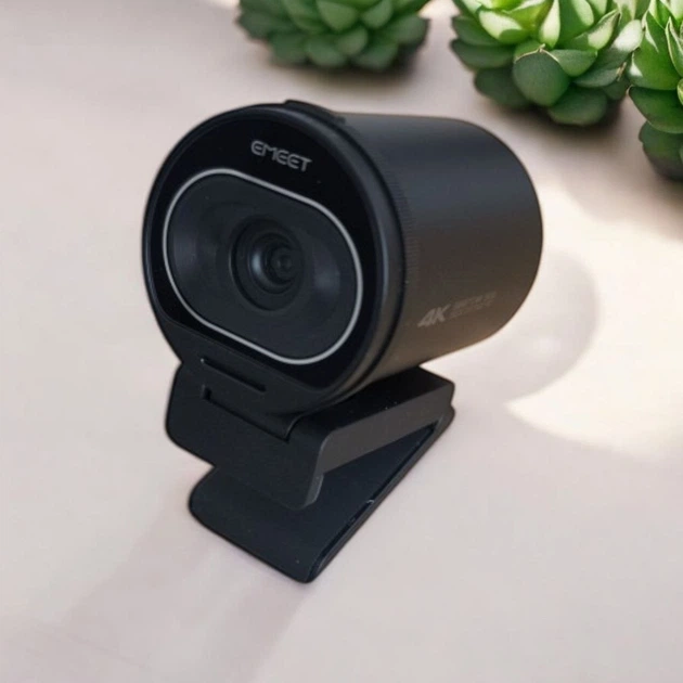 Вебкамера Emeet Smart S600 4K Ultra HD Чорна (Веб-камера для комп'ютера 60fps) - Фото 5 Вебкамера Emeet Smart S600 4K Ultra HD Чорна (Веб-камера для комп'ютера 60fps) - зображення 5