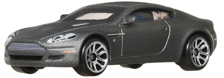 Колекційна машинка Hot Wheels Fast & Furious 2005 Aston Martin DB9 1:64 Сіра (HNR88/JBY35) (0194735266685) - зображення 2