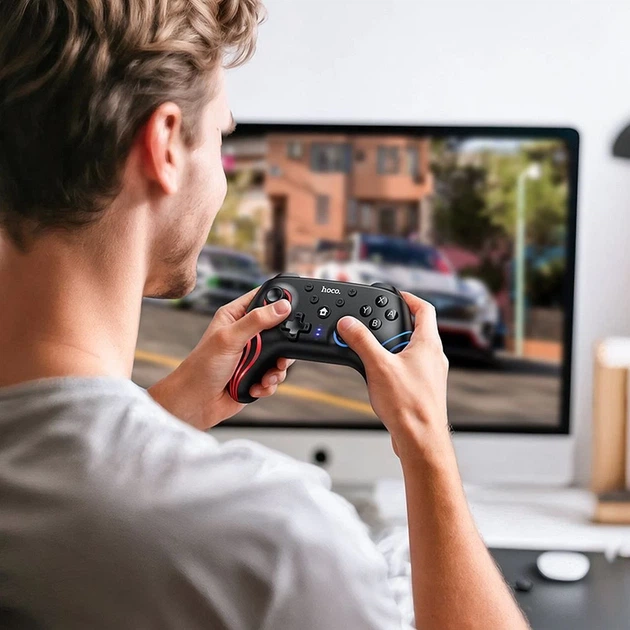 Беспроводной геймпад Hoco для Nintendo Switch 1 | 2 | PC GA2 Black (6942007666602) - изображение 6