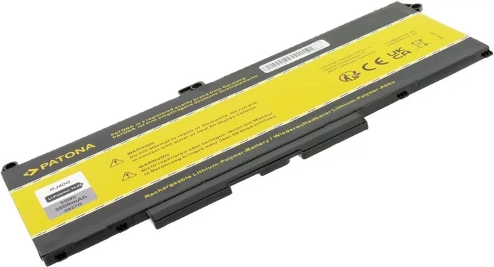 Акумулятор PATONA 2927 для Dell Latitude 5420 Service Tag 51R56D3-DELL 5520 RJ40G JSFBW93-DELL RJ40G - Фото 2 Акумулятор PATONA 2927 для Dell Latitude 5420 Service Tag 51R56D3-DELL 5520 RJ40G JSFBW93-DELL RJ40G - зображення 2