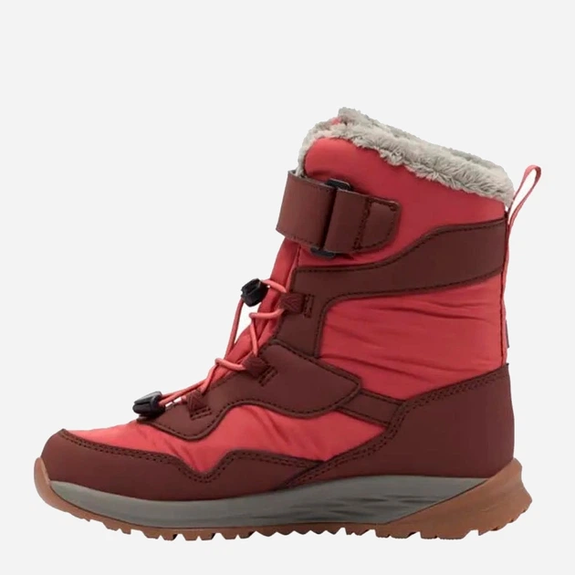 Детские зимние термо ботинки для девочки Jack Wolfskin Polar Bear-G Texapore High VC K A62143_2699 32 (13UK/1USA) 19.8 см Бордовые (4064886361712) - изображение 3