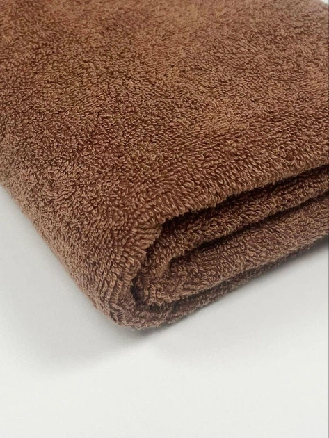 Полотенце махровое банное Parisa Home Flat 70*140 Коричневое - Фото 2 Полотенце махровое банное Parisa Home Flat 70*140 Коричневое - изображение 2