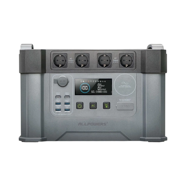 Зарядная станция Allpowers S2000 Pro 1500Wh (2400W) | Портативная зарядка для резервного питания - Фото 3 Зарядная станция Allpowers S2000 Pro 1500Wh (2400W) | Портативная зарядка для резервного питания - изображение 3