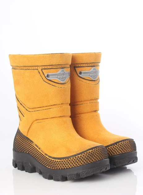 Зимние подростковые сапоги Husky желтые - 29-30 - Фото 1 Зимние подростковые сапоги Husky желтые - 29-30 - изображение 1