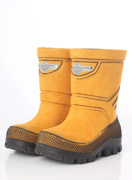 Зимние подростковые сапоги Husky желтые - 29-30 - Фото 3 Зимние подростковые сапоги Husky желтые - 29-30 - изображение 3