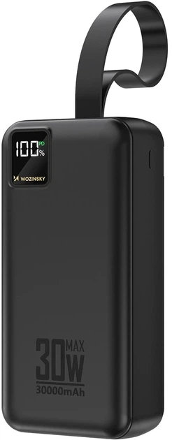 Powerbank Wozinsky Herc 30 30000 mAh 30W Black (5907769388101) - Zdjęcie 1 Powerbank Wozinsky Herc 30 30000 mAh 30W Black (5907769388101) - obraz 1