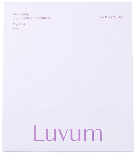 Zestaw maseczek do twarzy Luvum Slow Aging 5x38 g (8809736650266) - Zdjęcie 1 Zestaw maseczek do twarzy Luvum Slow Aging 5x38 g (8809736650266) - obraz 1