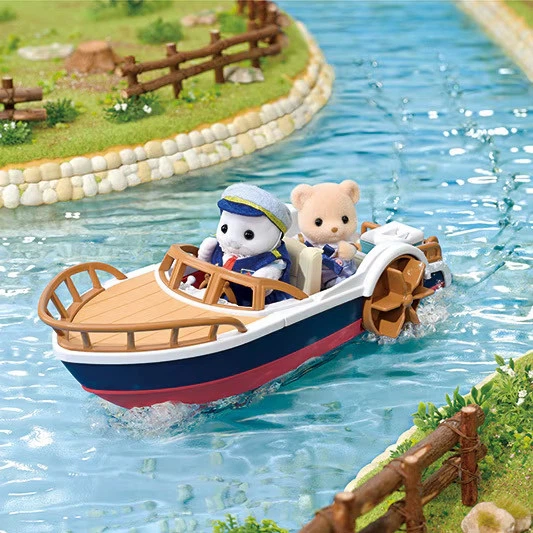 Ігровий набір Sylvanian Families Екскурсійний човен з тюленями SLV5864 (5054131058640) - зображення 4