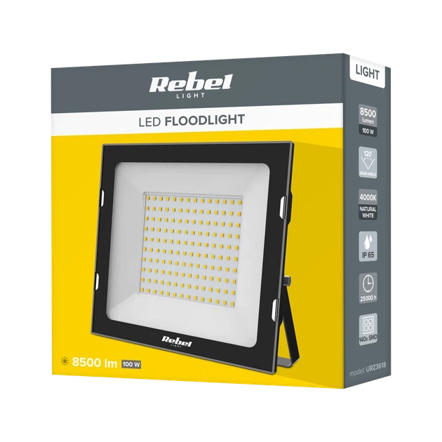 Светодиодный прожектор REBEL 100W 4000K 230V (URZ3618) - изображение 3