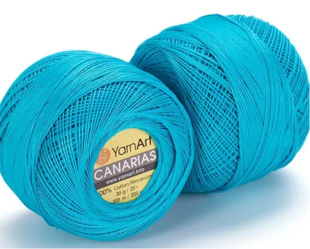 Пряжа для в'язання YarnArt Canarias 20 г бірюзова 008 - зображення 2
