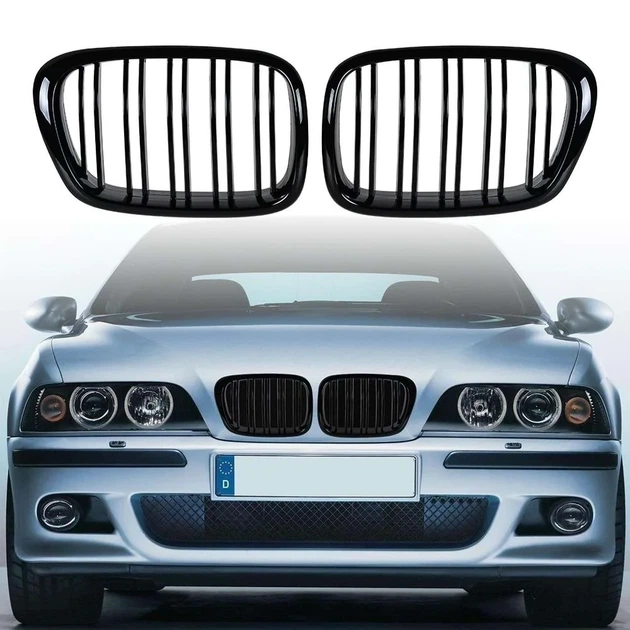 Ноздри решетка радиатора M-Look DPT черный глянец для BMW 5 серия E-39 1996-2003 гг - изображение 2
