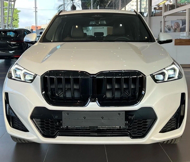 Ноздри решетка радиатора 1 Bar черный глянец для BMW X1/iX1 (U11) 2022- гг - изображение 6