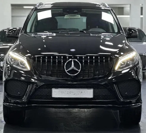 Передня решітка GT Panamericana Black (для GLE) для Mercedes GLE/ML сlass W166 2011-2018 рр - зображення 2