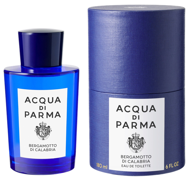 Туалетна вода унісекс Acqua di Parma Blu Mediterraneo Bergamotto Di Calabria 180 мл (8028713829147) - Фото 1 Туалетна вода унісекс Acqua di Parma Blu Mediterraneo Bergamotto Di Calabria 180 мл (8028713829147) - зображення 1