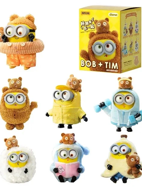 Іграшка брелок Міньйон у коробці 15см посіпаки Bob+Tim в асортименті - Фото 1 Іграшка брелок Міньйон у коробці 15см посіпаки Bob+Tim в асортименті - изображение 1