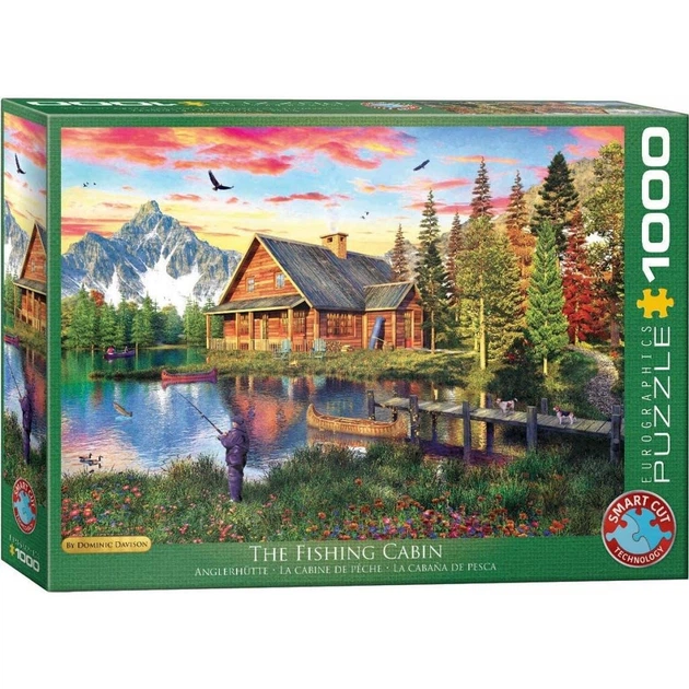 Пазл Eurographics Рибальський будиночок Домінік Девісон (6000-5376) - Фото 1 Пазл Eurographics Рибальський будиночок Домінік Девісон (6000-5376) - изображение 1