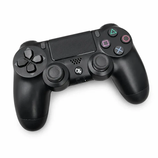 Бездротовий джойстик - геймпад для PS4 c повним функціоналом Wireless Controller 4 Чорний - изображение 4