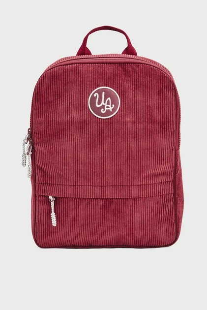 Жіночий бордовий вельветовий рюкзак UA Loudon Corduroy SM BP Under Armour OSFM 1384676-625 - Фото 1 Жіночий бордовий вельветовий рюкзак UA Loudon Corduroy SM BP Under Armour OSFM 1384676-625 - зображення 1